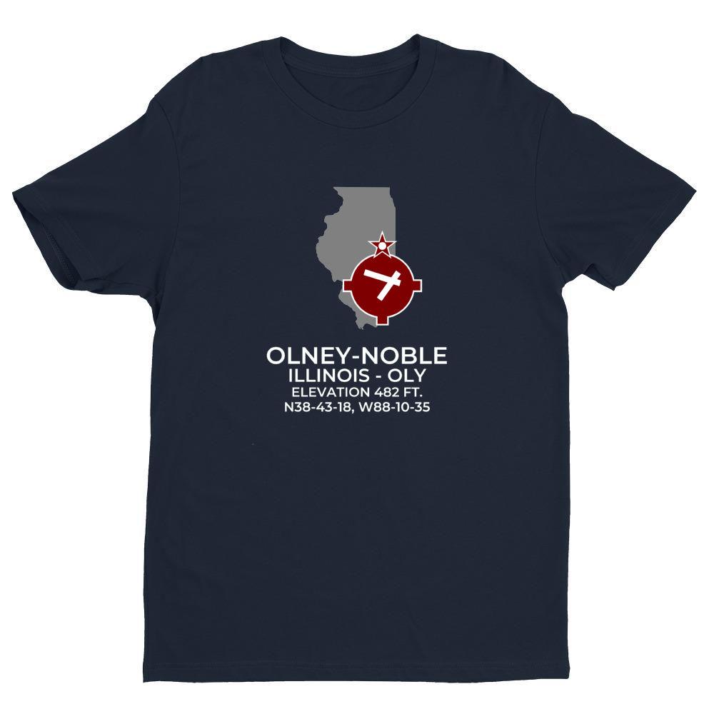 OLY facility map in OLNEY-NOBLE; ILLINOIS, Navy