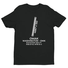 Load image into Gallery viewer, omk omak wa t shirt, Black