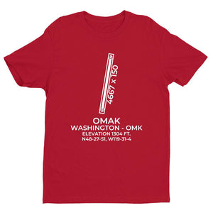 omk omak wa t shirt, Red