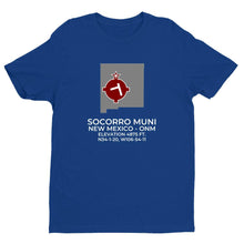 Load image into Gallery viewer, ONM facility map in SOCORRO; NEW MEXICO, Royal Blue