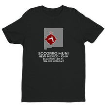 Load image into Gallery viewer, ONM facility map in SOCORRO; NEW MEXICO, Black