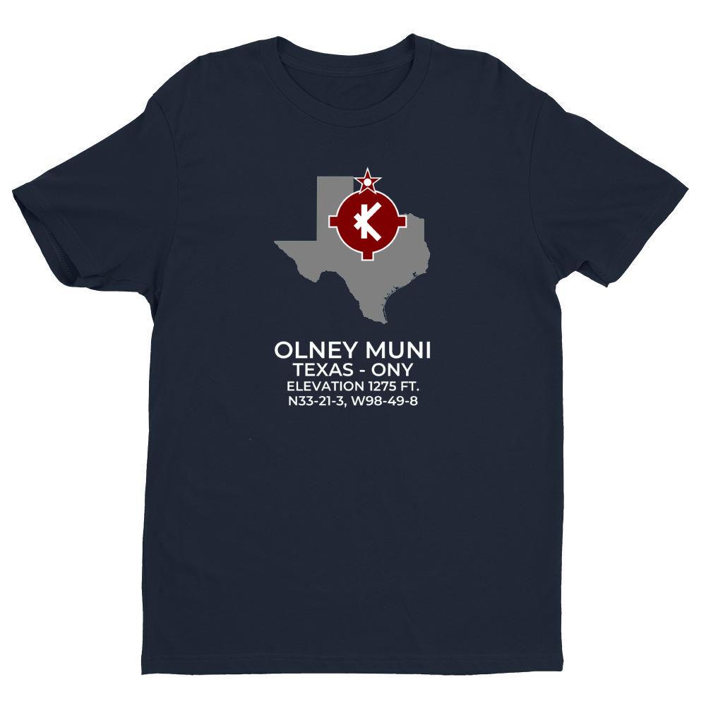 ONY facility map in OLNEY; TEXAS, Navy