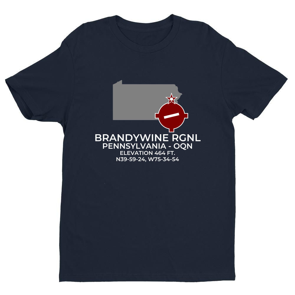 BRANDYWINE RGNL near WEST CHESTER; PENNSYLVANIA (OQN; KOQN) T-Shirt