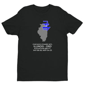 CHICAGO O'HARE INTL in CHICAGO; ILLINOIS (ORD; KORD) T-Shirt