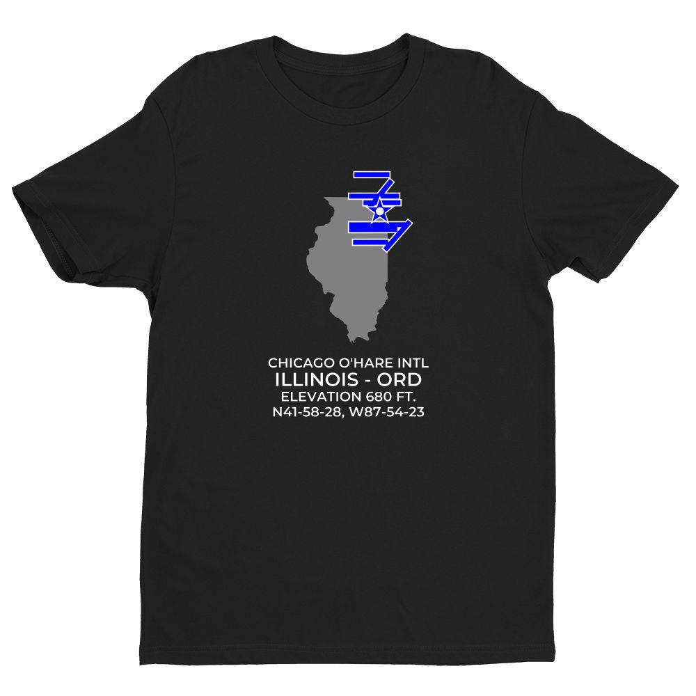 CHICAGO O'HARE INTL in CHICAGO; ILLINOIS (ORD; KORD) T-Shirt