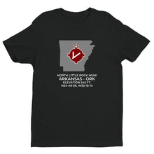 Load image into Gallery viewer, ORK facility map in NORTH LITTLE ROCK; ARKANSAS, Black