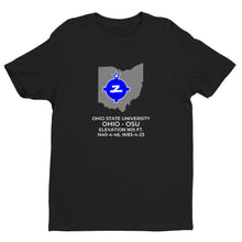 Load image into Gallery viewer, OSU facility map in COLUMBUS; OHIO, Black