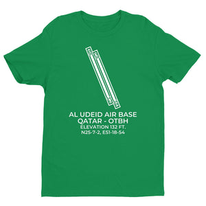 AL UDEID AIR BASE (XJD; OTBH) in RAYYAN; QATAR (QA) T-shirt