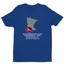 Load image into Gallery viewer, OTG facility map in WORTHINGTON; MINNESOTA, Royal Blue