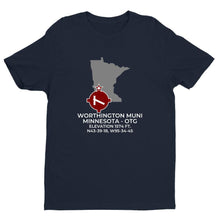 Load image into Gallery viewer, OTG facility map in WORTHINGTON; MINNESOTA, Navy