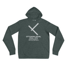 Load image into Gallery viewer, OTM facility map in OTTUMWA; IOWA Hoodie