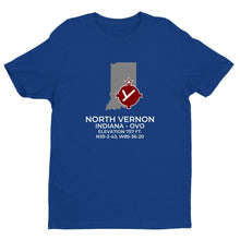 Load image into Gallery viewer, OVO facility map in NORTH VERNON; INDIANA, Royal Blue