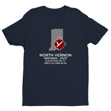 Load image into Gallery viewer, OVO facility map in NORTH VERNON; INDIANA, Navy