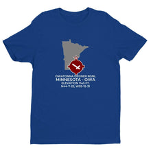 Load image into Gallery viewer, OWA facility map in OWATONNA; MINNESOTA, Royal Blue