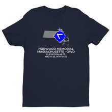 Load image into Gallery viewer, OWD facility map in NORWOOD; MASSACHUSETTS, Navy