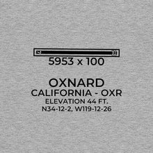 Load image into Gallery viewer, oxr oxnard ca t shirt, Gray