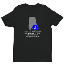 Load image into Gallery viewer, OZR facility map in FORT RUCKER/OZARK; ALABAMA, Black
