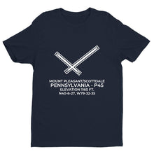 Load image into Gallery viewer, p45 mount pleasant pa t shirt, Navy