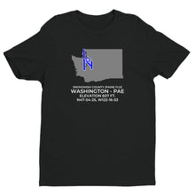 Load image into Gallery viewer, SNOHOMISH COUNTY (PAINE FIELD) in EVERETT; WASHINGTON (PAE; KPAE) T-Shirt