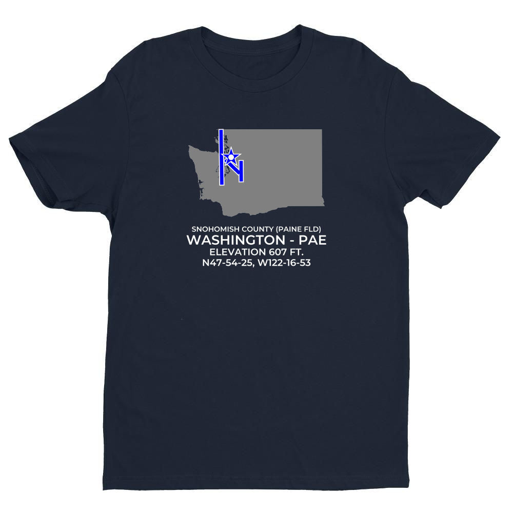 SNOHOMISH COUNTY (PAINE FIELD) in EVERETT; WASHINGTON (PAE; KPAE) T-Shirt