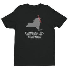 Load image into Gallery viewer, PBG facility map in PLATTSBURGH; NEW YORK, Black