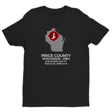 Load image into Gallery viewer, PBH facility map in PHILLIPS; WISCONSIN, Black