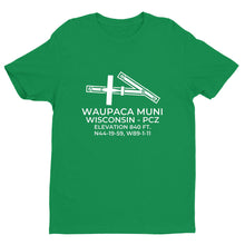 Load image into Gallery viewer, WAUPACA MUNI in WAUPACA; WISCONSIN (PCZ; KPCZ) T-Shirt