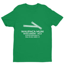 Load image into Gallery viewer, pcz waupaca wi t shirt, Green
