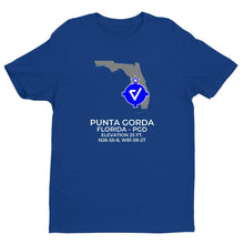 Load image into Gallery viewer, PGD facility map in PUNTA GORDA; FLORIDA, Royal Blue