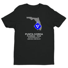 Load image into Gallery viewer, PGD facility map in PUNTA GORDA; FLORIDA, Black