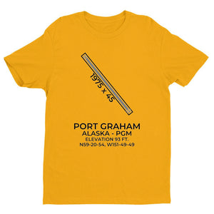 pgm port graham ak t shirt, Yellow