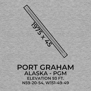 pgm port graham ak t shirt, Gray