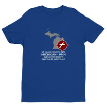 Load image into Gallery viewer, PHN facility map in PORT HURON; MICHIGAN, Royal Blue