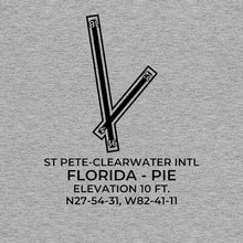 Load image into Gallery viewer, pie st petersburg clearwater fl t shirt, Gray