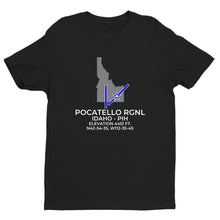 Load image into Gallery viewer, PIH facility map in POCATELLO; IDAHO, Black