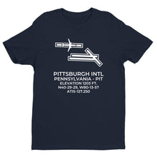 Load image into Gallery viewer, PITTSBURGH INTL in PITTSBURGH; PENNSYLVANIA (PIT; KPIT) T-Shirt