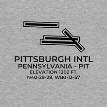 Load image into Gallery viewer, pit pittsburgh pa t shirt, Gray