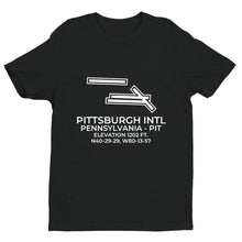 Load image into Gallery viewer, pit pittsburgh pa t shirt, Black