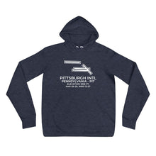 Load image into Gallery viewer, PIT facility map in PITTSBURGH; PENNSYLVANIA Hoodie