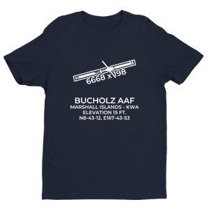 BUCHOLZ AAF (KWA; PKWA) in KWAJALEIN ATOLL; MARSHALL ISLANDS T-Shirt