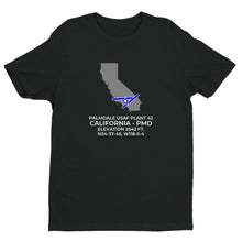 Load image into Gallery viewer, PMD facility map in PALMDALE; CALIFORNIA, Black