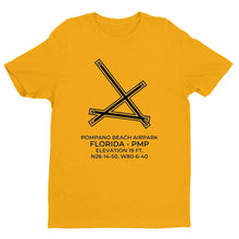 Load image into Gallery viewer, pmp pompano beach fl t shirt, Yellow