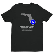 Load image into Gallery viewer, PMP facility map in POMPANO BEACH; FLORIDA, Black