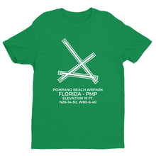 Load image into Gallery viewer, pmp pompano beach fl t shirt, Green
