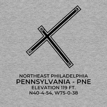 Load image into Gallery viewer, pne philadelphia pa t shirt, Gray
