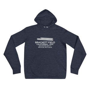 POC facility map in LA VERNE; CALIFORNIA Hoodie