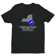 Load image into Gallery viewer, POU facility map in POUGHKEEPSIE; NEW YORK, Black