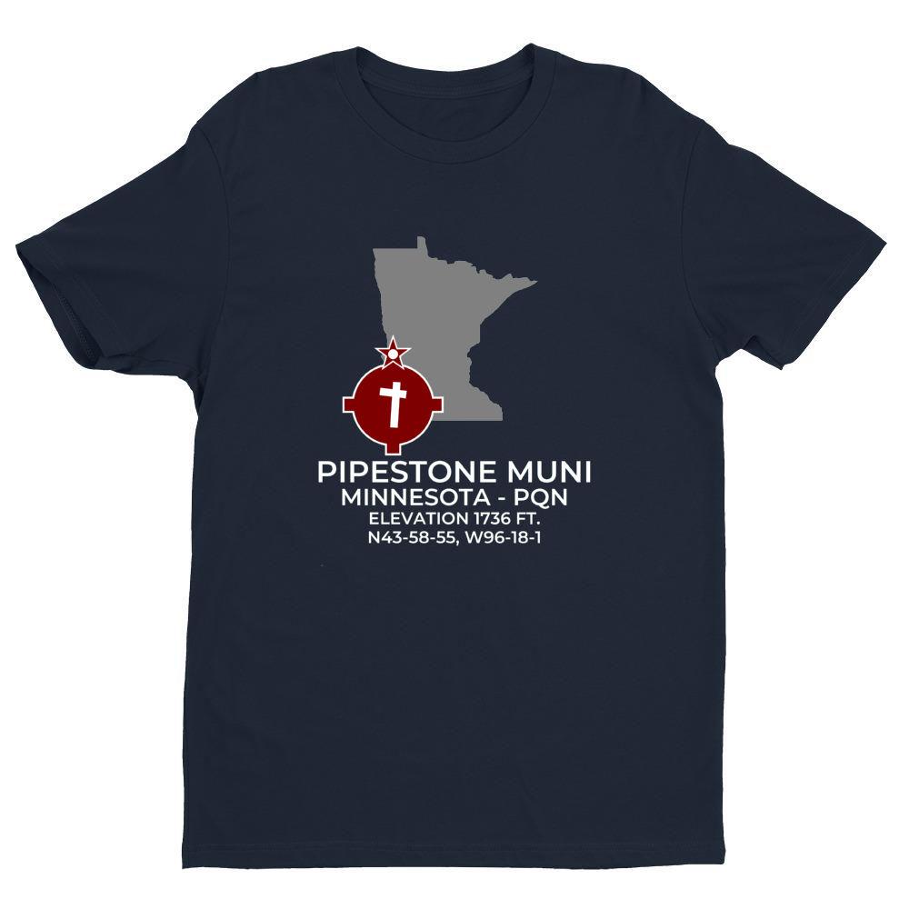 PQN facility map in PIPESTONE; MINNESOTA, Navy