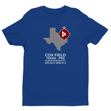 Load image into Gallery viewer, PRX facility map in PARIS; TEXAS, Royal Blue