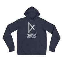 Load image into Gallery viewer, PRX facility map in PARIS; TEXAS Hoodie